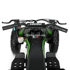 Детский квадроцикл HB-EATV 800B-5ST (MP3), три аккумулятора , зеленый фото 44