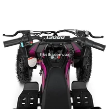 Детский квадроцикл HB-EATV 800B-8ST (MP3), три аккумулятора , розовый фото 44