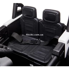 Детский электромобиль M 4625 EBLR-1 джип, мягкое сиденье , белый фото 44