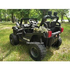 Детский электромобиль M 4625 EBLRS-18 джип, мягкое сиденье , камуфляж фото 33