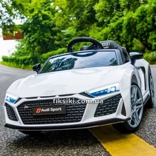 Детский электромобиль M 4629 EBLR-1, Audi, мягкое сиденье , белый