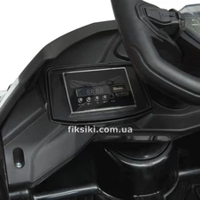 Детский электромобиль M 4633 EBLR-1 Lamborghini, кожаное сиденье , белый фото 13