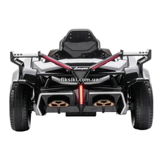Детский электромобиль M 4633 EBLR-1 Lamborghini, кожаное сиденье , белый фото 33