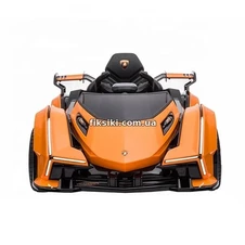 Детский электромобиль M 4633 EBLR-7 Lamborghini, кожаное сиденье , оранжевый фото 33