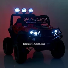 Детский электромобиль M 4620 EBLR-7 джип, мягкое сиденье , оранжевый фото 33