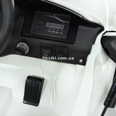 Детский электромобиль M 4638 EBLR-1, McLaren, мягкое сиденье , белый фото 66