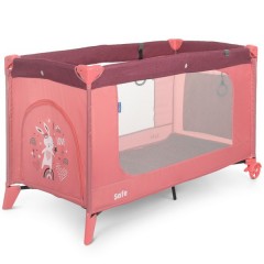 Кликните для увеличения изображения Купить Детский манеж ME 1016 SAFE Rose Len, розовый