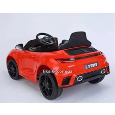 Детский электромобиль M 4699 EBLR-3 Porsche, кожаное сиденье , красный фото 44