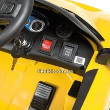 Детский электромобиль M 4699 EBLR-6 Porsche, кожаное сиденье , желтый фото 88