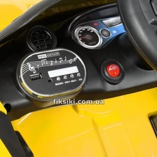 Детский электромобиль M 4699 EBLR-6 Porsche, кожаное сиденье , желтый фото 99