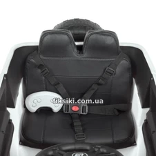Детский электромобиль M 4618 EBLR-1 Toyota, кожаное сиденье , белый фото 16