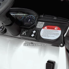 Детский электромобиль M 4618 EBLR-1 Toyota, кожаное сиденье , белый фото 99