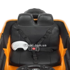 Детский электромобиль M 4618 EBLR-7 Toyota, кожаное сиденье , оранжевый фото 13