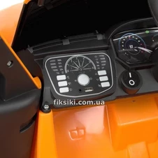 Детский электромобиль M 4618 EBLR-7 Toyota, кожаное сиденье , оранжевый фото 99
