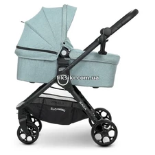 Универсальная коляска ME 1085 SAGA Denim Medium Gray, 2 в 1, серая фото 11