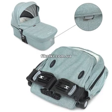 Универсальная коляска ME 1085 SAGA Denim Medium Gray, 2 в 1, серая фото 33