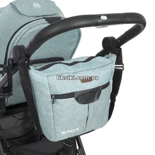 Универсальная коляска ME 1085 SAGA Denim Medium Gray, 2 в 1, серая фото 77