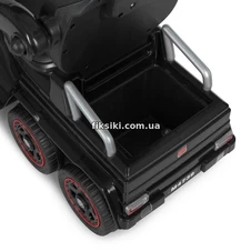 Детская каталка-толокар M 4739-2 Mercedes, родительская ручка , черная фото 66