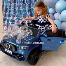 Детский электромобиль M 4781 EBLRS-4 Mercedes, автопокраска , синий фото 11