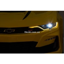 Детский электромобиль M 5669 EBLR-1, Chevrolet CAMARO, мягкое сиденье , белый фото 88