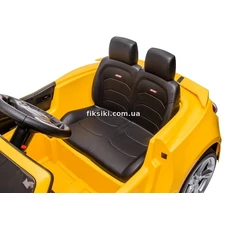 Детский электромобиль M 5669 EBLR-6, Chevrolet CAMARO, мягкое сиденье , желтый фото 66