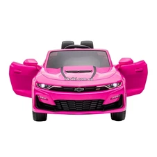 Детский электромобиль M 5669 EBLR-8, Chevrolet CAMARO, мягкое сиденье , розовый фото 44