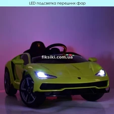 Детский электромобиль M 4319 EBLR-7, Lamborghini, кожаное сиденье , оранжевый фото 66