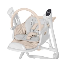 Стульчик-качели Carrello Triumph CRL-10302 Cream Beige, сенсорная панель, светло-бежевый фото 66