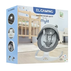 Укачивающий центр ME 1074 MYLA Soft Gray , серый фото 66