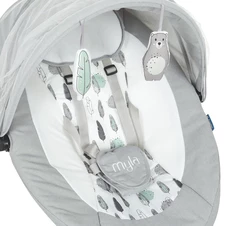 Укачивающий центр ME 1074 MYLA Soft Mint , серо-зеленый фото 11