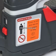Бустер ME 1144 RORO Isofix Royal Gray El Camino, лен фото 44