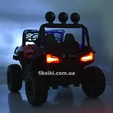 Детский электромобиль M 4620 EBLR-4 джип, мягкое сиденье , синий фото 66