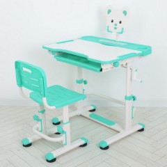 Купить Детская парта M 4818-5, со стульчиком, зеленая