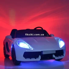 Детский электромобиль M 4055 ALS-7, Porsche, двухместный , оранжевый фото 33