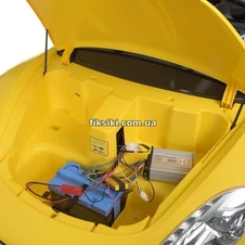 Детский электромобиль M 4055 ALS-7, Porsche, двухместный , оранжевый фото 55