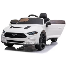 Детский электромобиль M 4789 EBLR-1 Ford Mustang, кожаное сиденье , белый фото 55