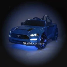 Детский электромобиль M 4789 EBLR-2 Ford Mustang, кожаное сиденье , черный фото 55