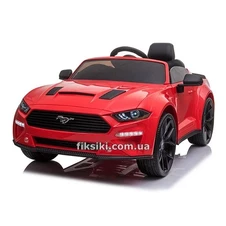 Детский электромобиль M 4789 EBLR-3 Ford Mustang, кожаное сиденье , красный фото 33