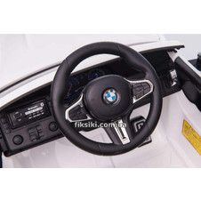 Детский электромобиль M 4791 EBLR-1, BMW M5, мягкое сиденье , белый фото 55