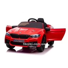 Детский электромобиль M 4791 EBLR-3, BMW M5, мягкое сиденье , красный фото 66