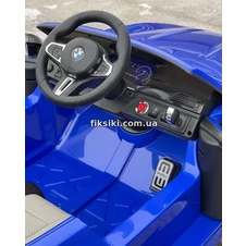 Детский электромобиль M 4791 EBLR-4, BMW M5, мягкое сиденье , синий фото 55