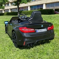 Детский электромобиль M 4791 EBLRS-2, BMW M5, автопокраска , черный фото 11