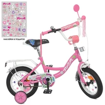 Велосипед детский PROF1 12д. Y12301N Blossom, розовый