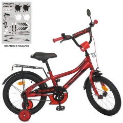 Купить Велосипед детский PROF1 16д. Y16311, Speed racer, красный