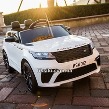 Детский электромобиль M 4841 EBLR-1 Land Rover, мягкое сиденье , белый фото 44
