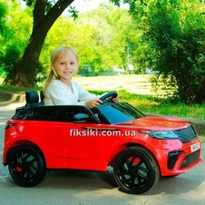 Детский электромобиль M 4841 EBLR-3 Land Rover, мягкое сиденье , красный фото 55