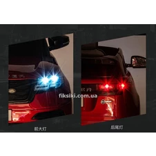 Детский электромобиль M 4841 EBLR-3 Land Rover, мягкое сиденье , красный фото 88