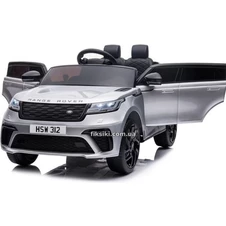 Детский электромобиль M 4841 EBLRS-11 Land Rover, атопокраска , серый фото 11