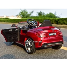 Детский электромобиль SX 1538-3, Mercedes, автопокраска , красный фото 55