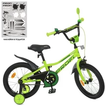 Велосипед детский PROF1 16д. Y16225-1, Prime, салатовый